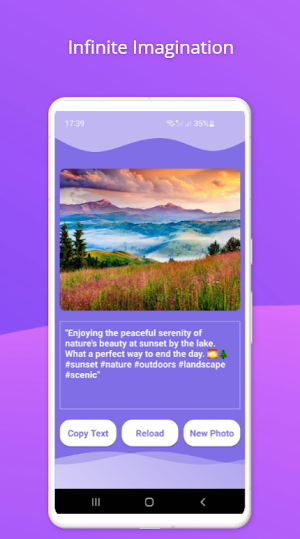 Descriptify: AI photo captures Screenshot 2