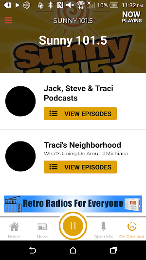 Sunny 101.5 WNSN Screenshot 3