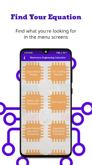 Electronic Engineering Calc Screenshot 1