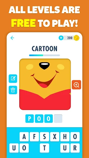 Close Up Character - Pic Quiz Screenshot 1