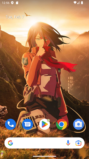 AOT Mikasa Ackerman Wallpaper Screenshot 1