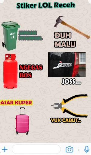 LOL Receh Sticker - WAStickerApps Screenshot 0