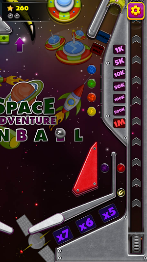 Pin Ball Space Adventure Screenshot 3