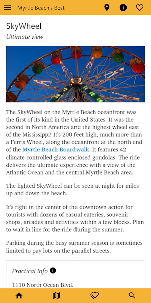 Myrtle Beach’s Best: Travel Guide Screenshot 1