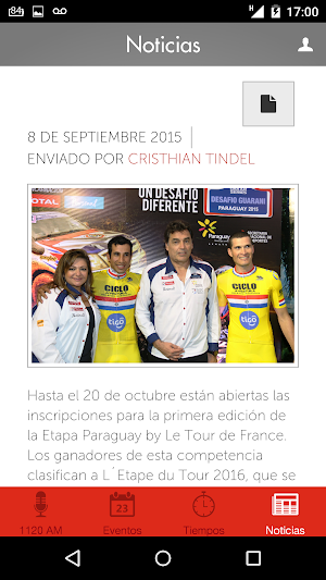 La Deportiva 1120 AM Screenshot 3