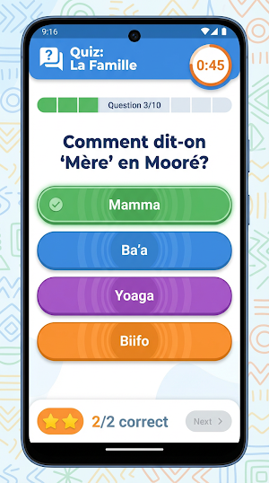Mooré Master - Apprendre Mooré Screenshot 2