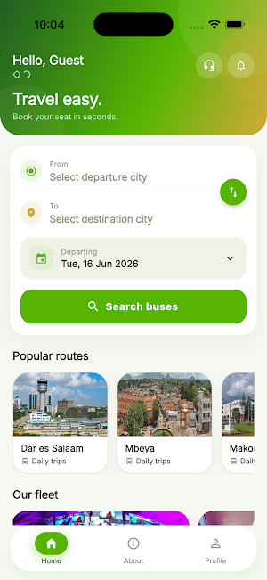 Achimwene Safari Screenshot 1