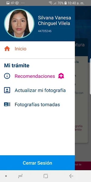 DNI BioFacial Screenshot 3