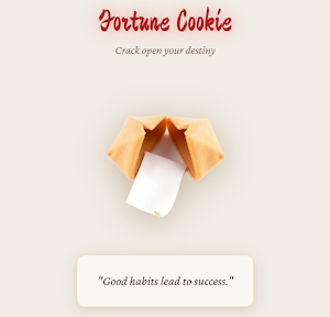 Fortune Cookie Screenshot 2