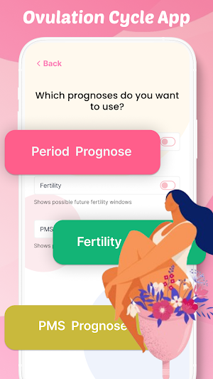 My Period Tracker Calendar App Screenshot 3