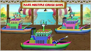 Cruise Ship Factory: Mechanic & Builder Game Screenshot 3