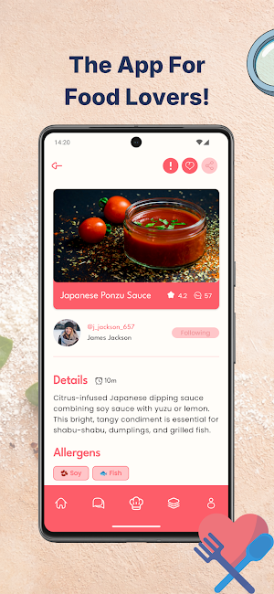 Recipe Sharing - Ikramia Screenshot 1