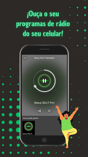 Nova Brasil 104.7 Fm Salvador Screenshot 1
