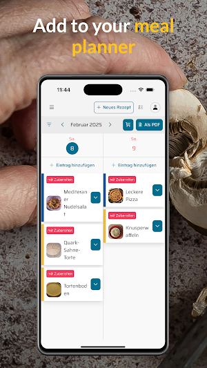 Cookbook Manage recipes Screenshot 1