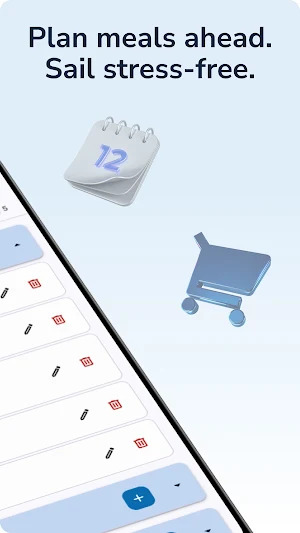 Cambusa: Yacht Meal Planner Screenshot 1