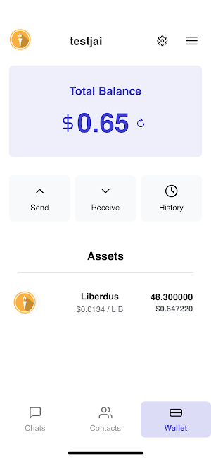 Liberdus Screenshot 3