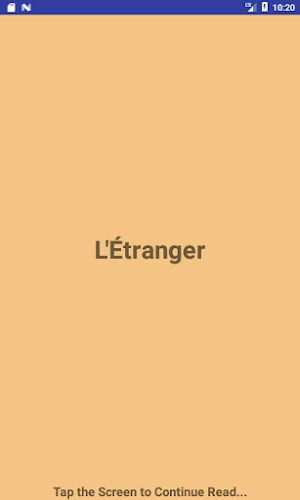 L'Étranger - eBook Screenshot 1