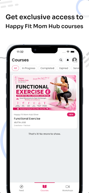 Happy Fit Mom Hub Screenshot 2