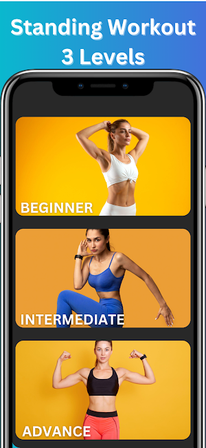 Standing Abs Workout At Home Screenshot 1