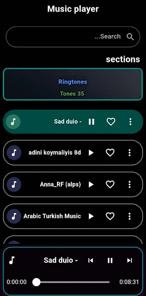 Sad music offline Screenshot 2