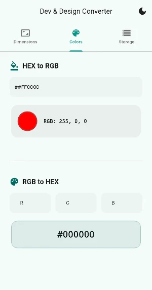 Dev & Design Converter Screenshot 0