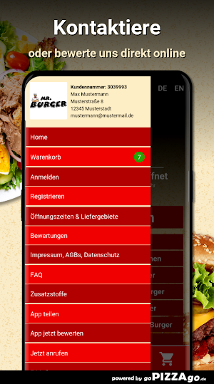 Mr. Burger Duisburg Screenshot 2