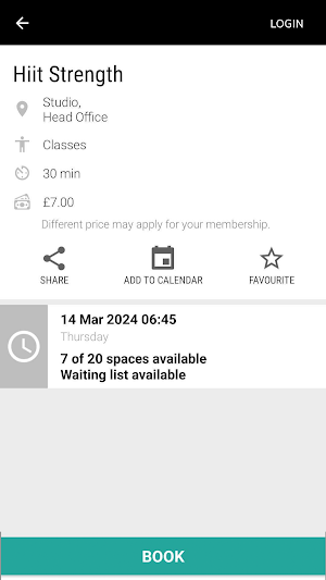 The Body Training Studio Screenshot 1