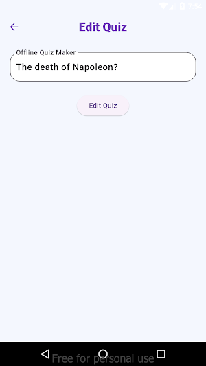 Offline Quiz Maker screenshot 8