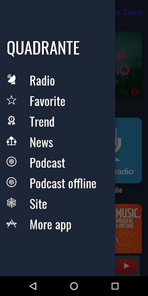 Quadrante Tuner Radio Screenshot 1