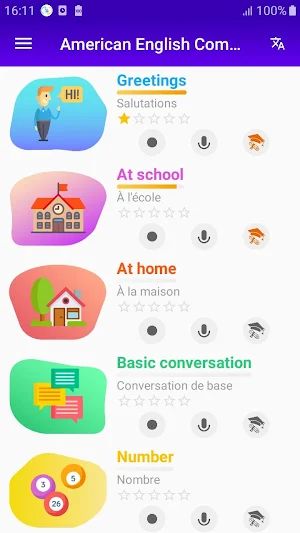 American English Communication - Awabe Screenshot 0