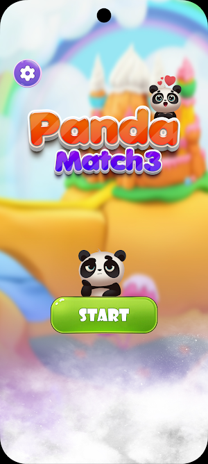 Panda Match Puzzle Game 3 Screenshot 0