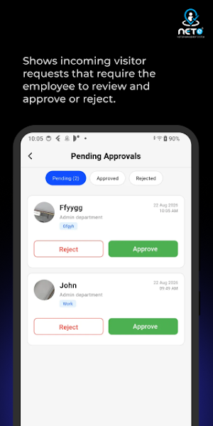 Employee VMS Screenshot 3