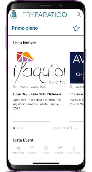 MyParatico Screenshot 1