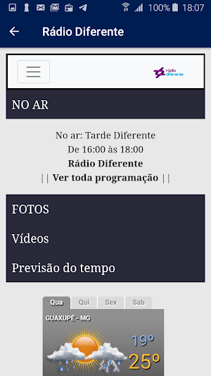 Rádio Diferente Screenshot 2