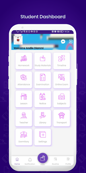 Nyakatfo Primary SMS Screenshot 2
