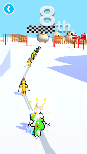 Super Ski Sprinter 3D Screenshot 1