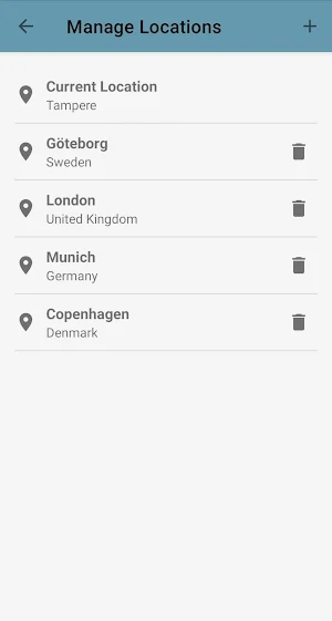 Generic Weather App Screenshot 2