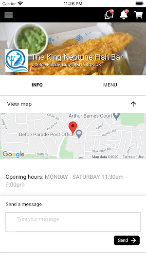 King Neptune Fish and Chips Screenshot 1
