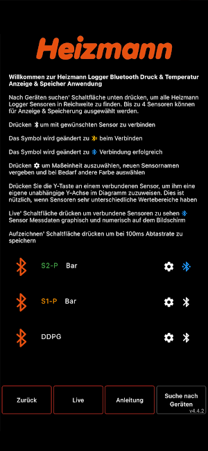 Heizmann Logger Screenshot 2