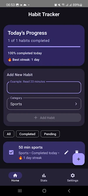 Habit Tracker Daily Routine Screenshot 3