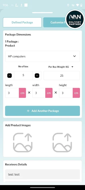 IVAN CUSTOMER Screenshot 1