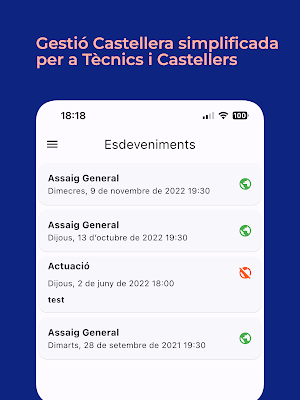 Castells App Screenshot 3