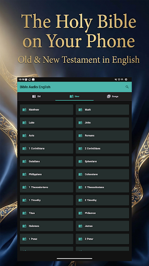 Bible Audio English Screenshot 0