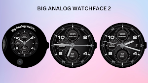 Big Analog WatchFace2 Screenshot 2