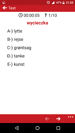 Danish - Polish Screenshot 2
