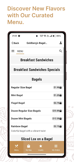 Goldberg's Bagels Screenshot 1