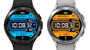 AZ247 Neon Watch Face Screenshot 3