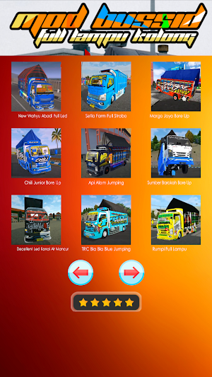 Mod Bussid Full Lampu Kolong Screenshot 3