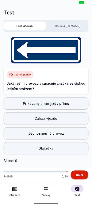 Autoškola 26: Dopravní značky Screenshot 3