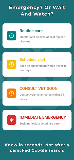 Triage Paw – AI Vet Assistant Screenshot 1
